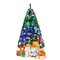 5/6/7 Ft Pre-Lit Artificial Christmas Tree Fiber Optic Xmas Tree Holiday Decor